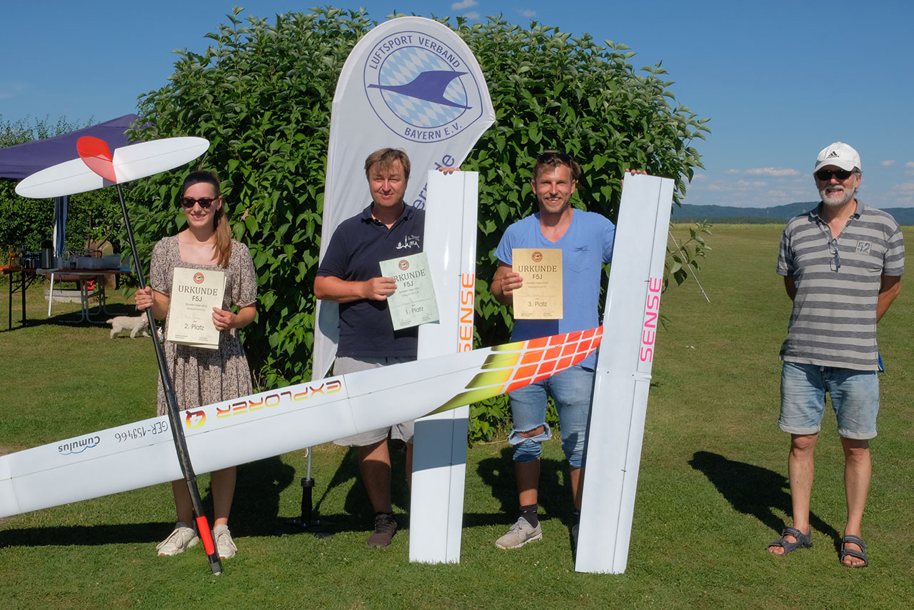 F5J Wettbewerb Bavarian Open beim Modellflieger Club Nürnberger Land